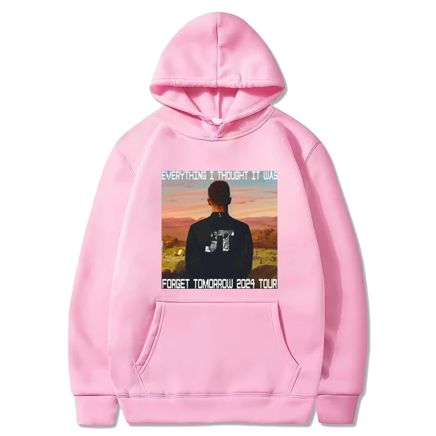 Sudadera con capucha de Justin Timberlake para hombre y mujer, suéter Unisex de manga larga con forro polar, Estilo vintage e informal, 2024