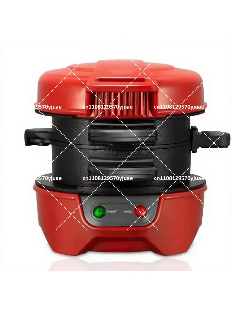 Hamburger Machine 3-in-1 Sandwich Burger Cake Press Maker for Home Kitchen