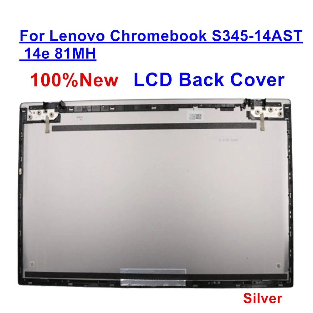 

5CB0S95225 New Top Case for Lenovo Chrome 14e 81MH S345-14AST 81WX LCD Back Cover Gray