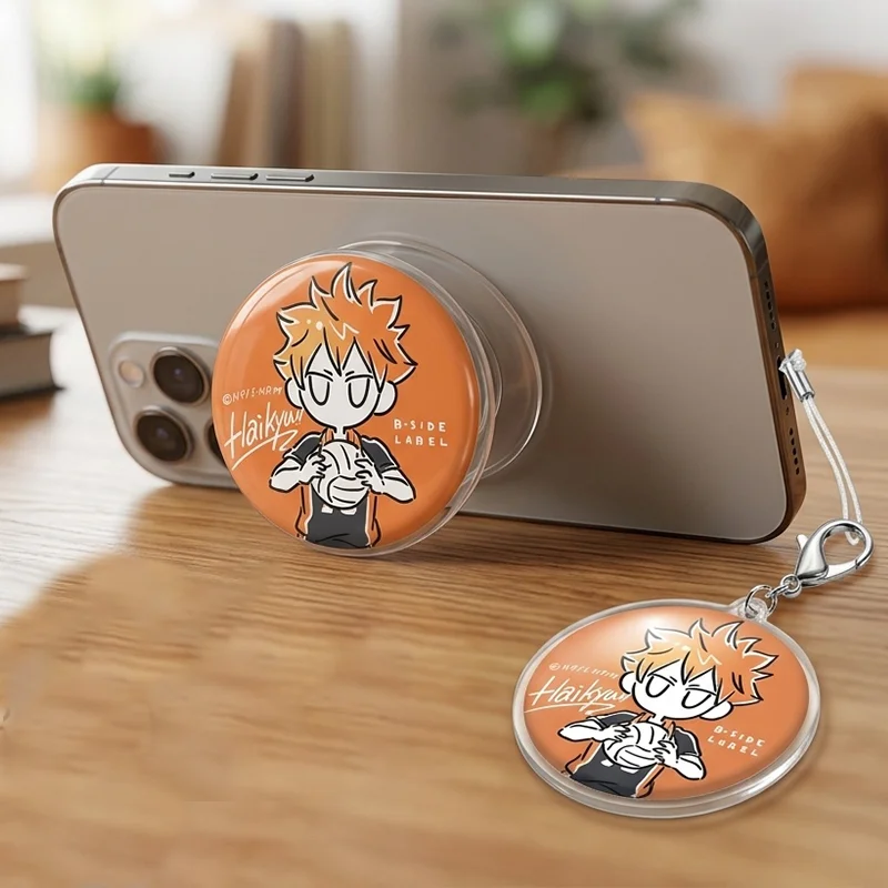 Phone Accessories Keychain - Haikyuu!! Phone Airbag Stand Accessory Pendant