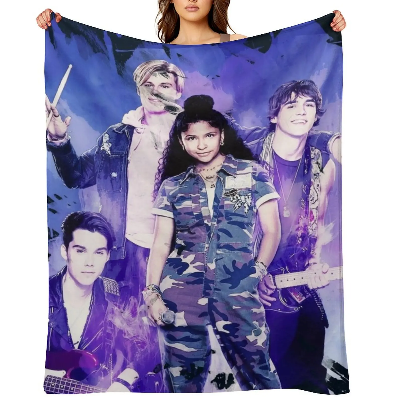 

julie and the phantoms Throw Blanket Multi-Purpose Blankets For Baby Blankets Sofas Of Decoration Bed Blankets