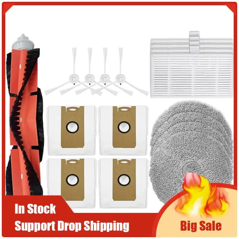 

Top Deals For Ultenic MC1 Robot Vacuum Cleaner Parts Mian Side Brush Mop Filter Dustbag Replacements