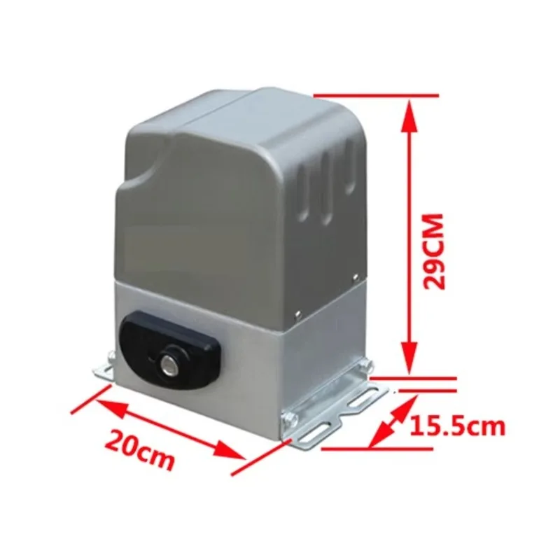 High Speed Stainless Steel Small Automatic Gate Opener Dc 24V Remote Control Motor For Residential Villa Home Security