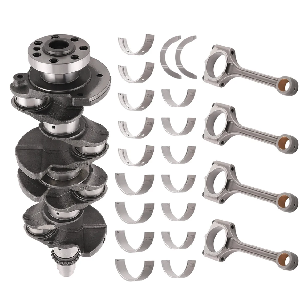 Engine Bearing Set & Crankshaft Connecting Rod Fit 1.8 T L L4 GAS DOHC For 2010-2021 Hyundai Elantra Kia Forte 1.8L 1.8T G4NB