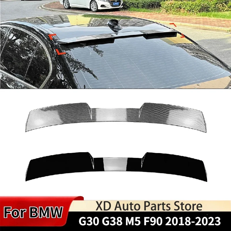 For BMW G30 G38 M5 F90 520i 530i 540i M550i 2018-2023 ABS Car Tail Wing Decoration Rear Roof Spoiler Body Kit Tuning Accessories