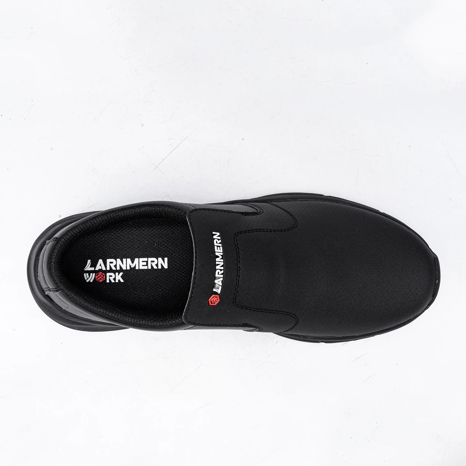 Larnmern Chef Shoes For Men Resistant Kitchen Cook Waterproof Non Slip Work Shoes Oil-proof Safety Shoes Hotel Restaur Plus Size