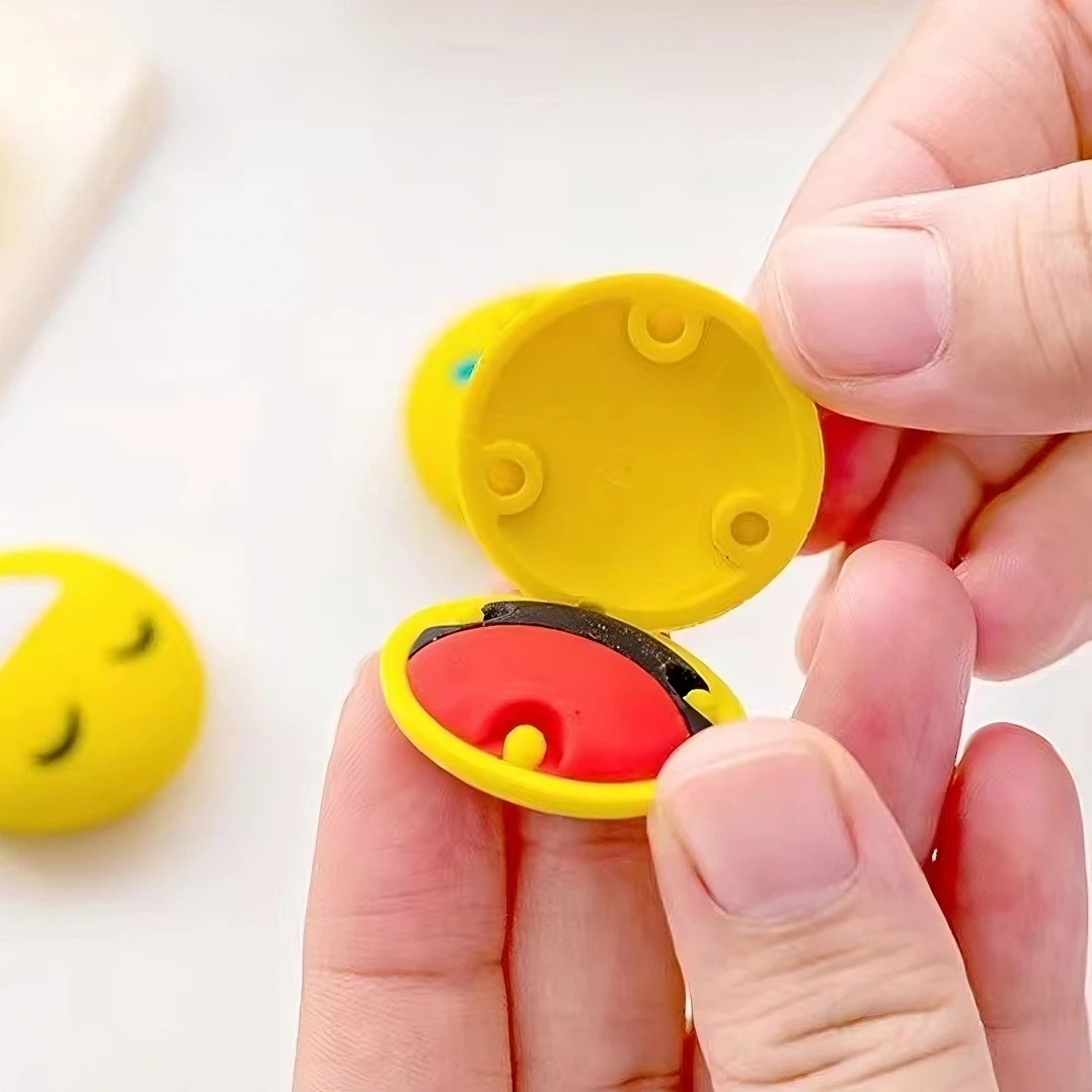 Facial Expressions Boxed Eraser Student Stationery 1PC