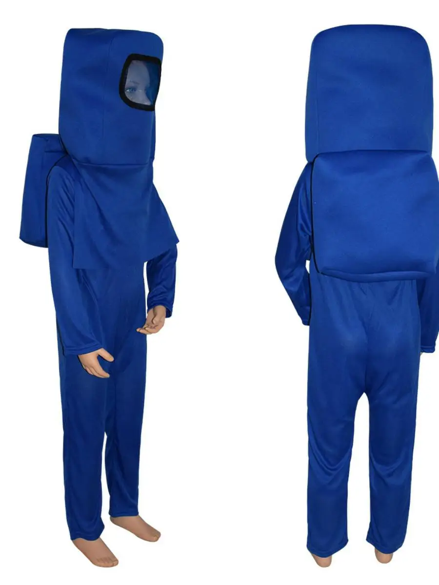 Disfraz de loween de Hombre Lobo Espacial, Traje de Cosplay para Actuaciones Infantiles, Ropa de Astronauta, Material de P...