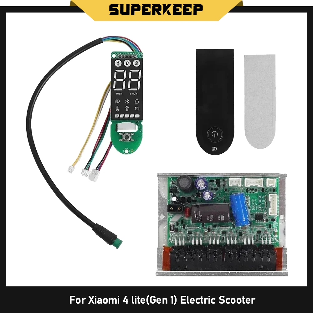 

Контроллер для электросамоката Xiaomi 4 Lite Gen 1: плата управления, материнская плата, дисплей, панель приборов, крышка, комплект запчастей