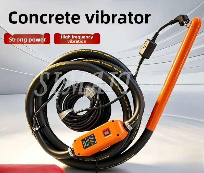 Concrete High Frequency Vibrator Construction Machinery Insertion Lightweight High Frequency Silent Vibrator Portable Vibrator