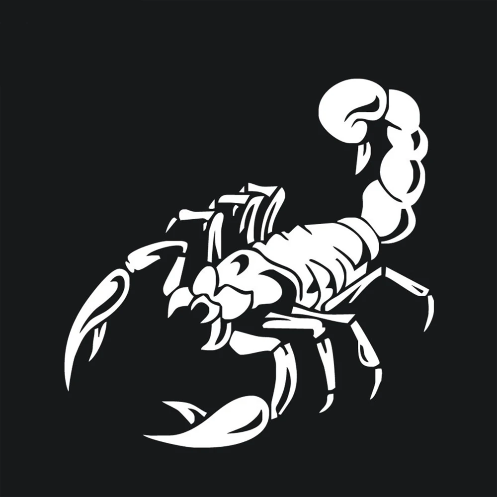 Car Sticker Car Bonnet Side Stripes Animal Sticker3D Scorpions Body Trucks Window Waterproof Car Auto Decal PVC,30cm*30cm