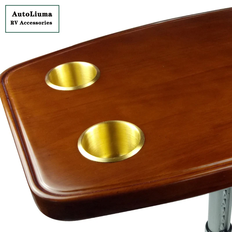 Campervan Adjustable Folding Table For RV Van - Portable And Space-Saving Design Space-Saving RV Furniture