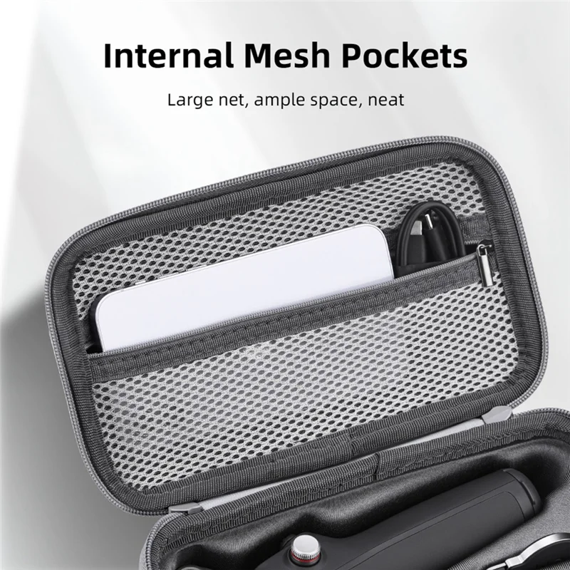 AA87 الصلب بسيط حقيبة محمولة ل DJI Osmo موبايل 7/7P حقيبة للتخزين السفر حمل يده Gimbal الملحقات