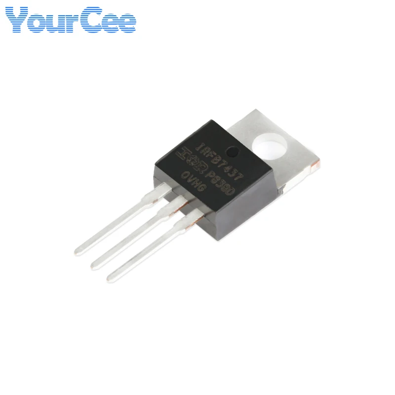 2Pcs IRFB7437PBF IRFB7437 TO-220 Power MOSFET Transistors - N Channel 40V/250A Reliable Electronics