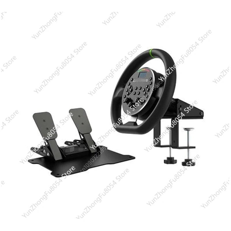 

C5 Direct Drive Base Driving Force Racing Gaming Steering Wheel and Pedals for PC