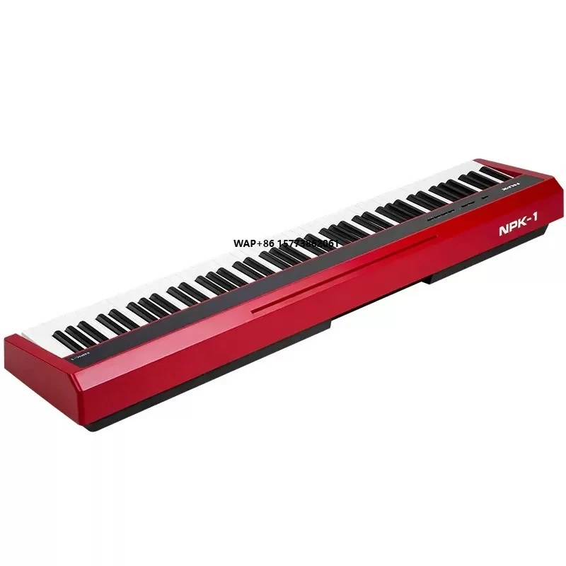 Portable Digital Piano NUX /NPK-10 Triple-Sensor Scaled Hammer-Action 88 Keys Digital Keyboard NPK-1