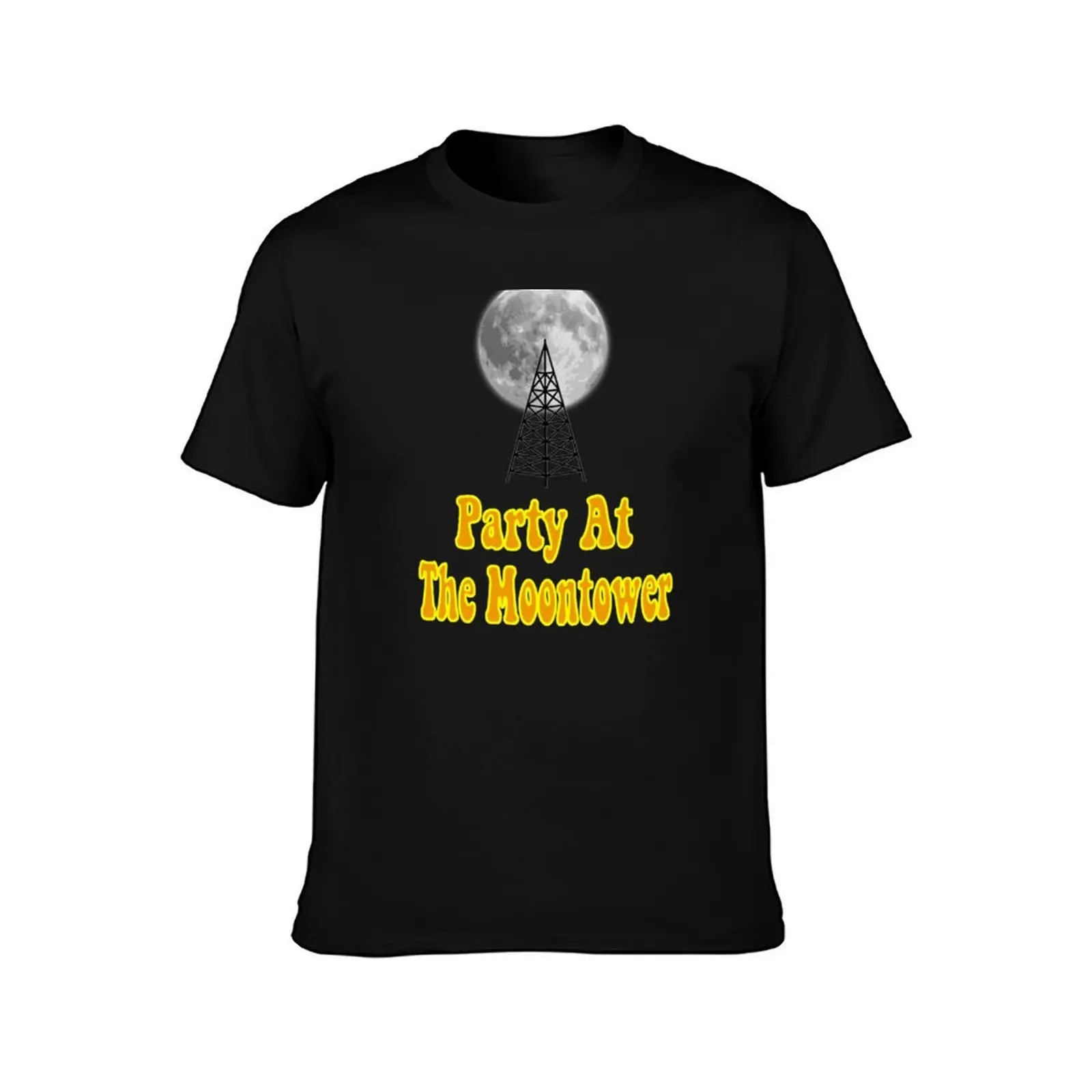 Party At The Moontower - Dazed And Confused T-Shirt Comfortable Basic Crew Neck Tee T-Shirt