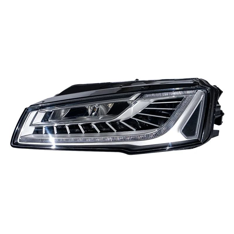For Audi A8 D4 2014-2017 Headlamp Sub-Assembly, Front Headlight Half Assembly Replacement Auto Head Light Housing Module