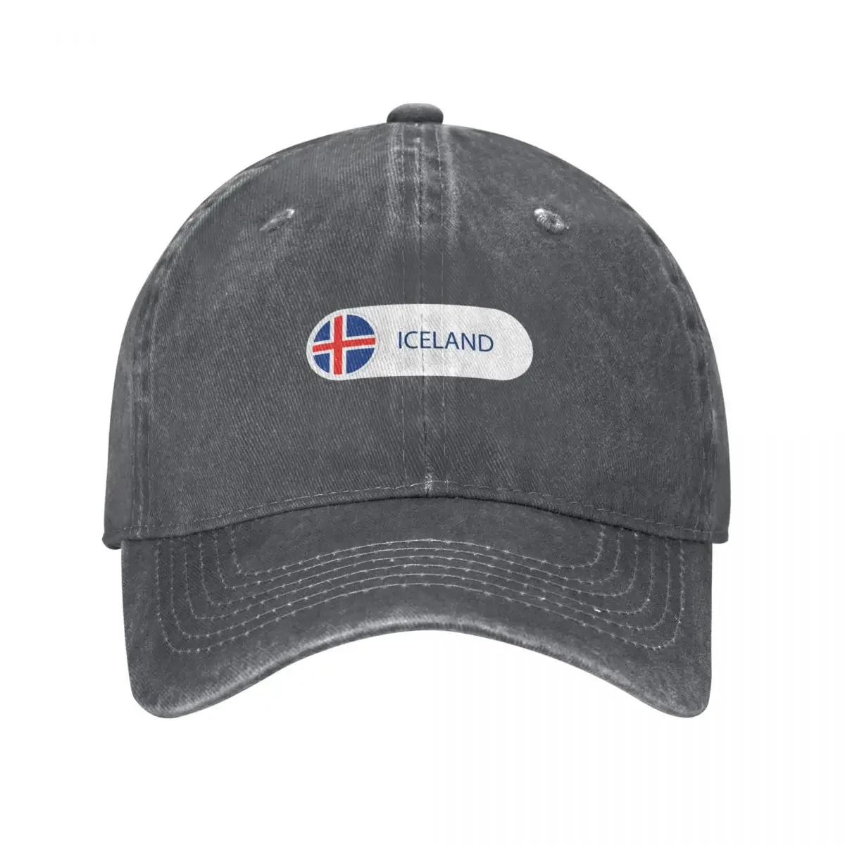 

Iceland Flag Baseball Cap Military Cap Man Vintage Male hat Sun Cap Women Men's