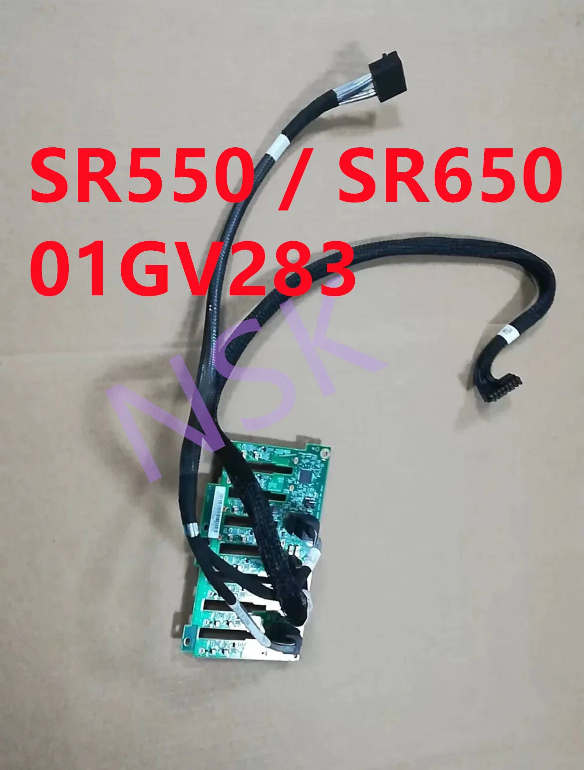 

01GV283 FOR Lenovo server SR550 SR650 hard drive backplane 2.5-inch, with data power cable 100% TEST OK