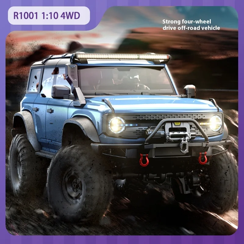 

R1001 1:10 Rc Car Simulation Climbing 550 Motor Off-Road Vehicle Professional Adult Rc 4wd Remote Control Car Toy Holiday Gift
