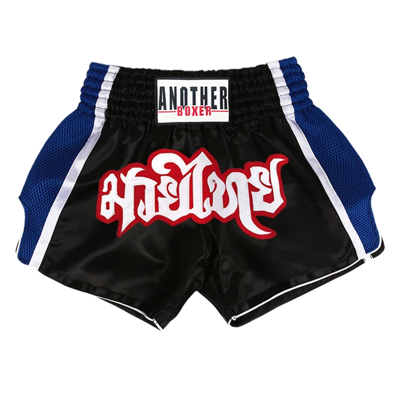 الملاكمة التايلاندية السراويل تنفس شبكة التايلاندية سراويل الملاكمة الرجال النساء الطفل التقليدية تايلاند BJJ MMA التدريب كيك بوكسينغ القتال السراويل