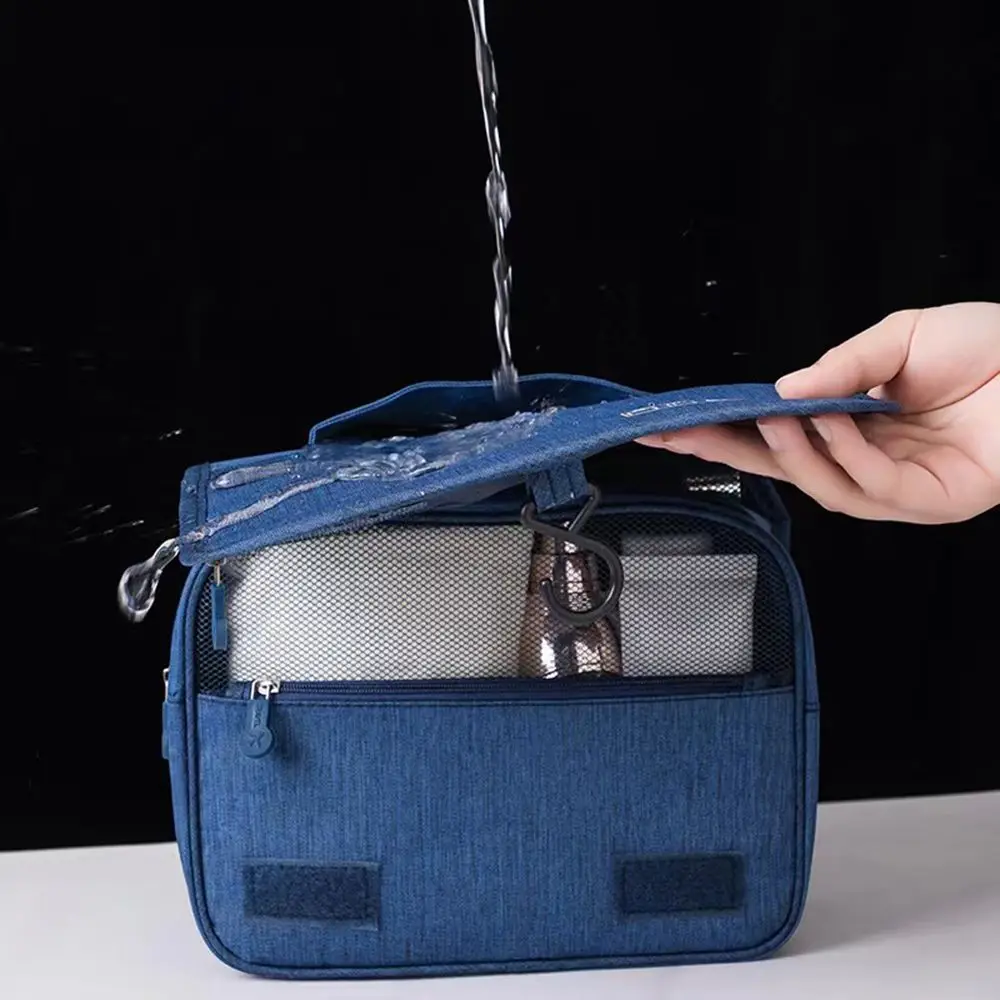 Waterproof Large Capacity Water-resistant Cosmetic Organizer Bag Hanging Makeup Bag Makeup Case Travel Toiletry Bag