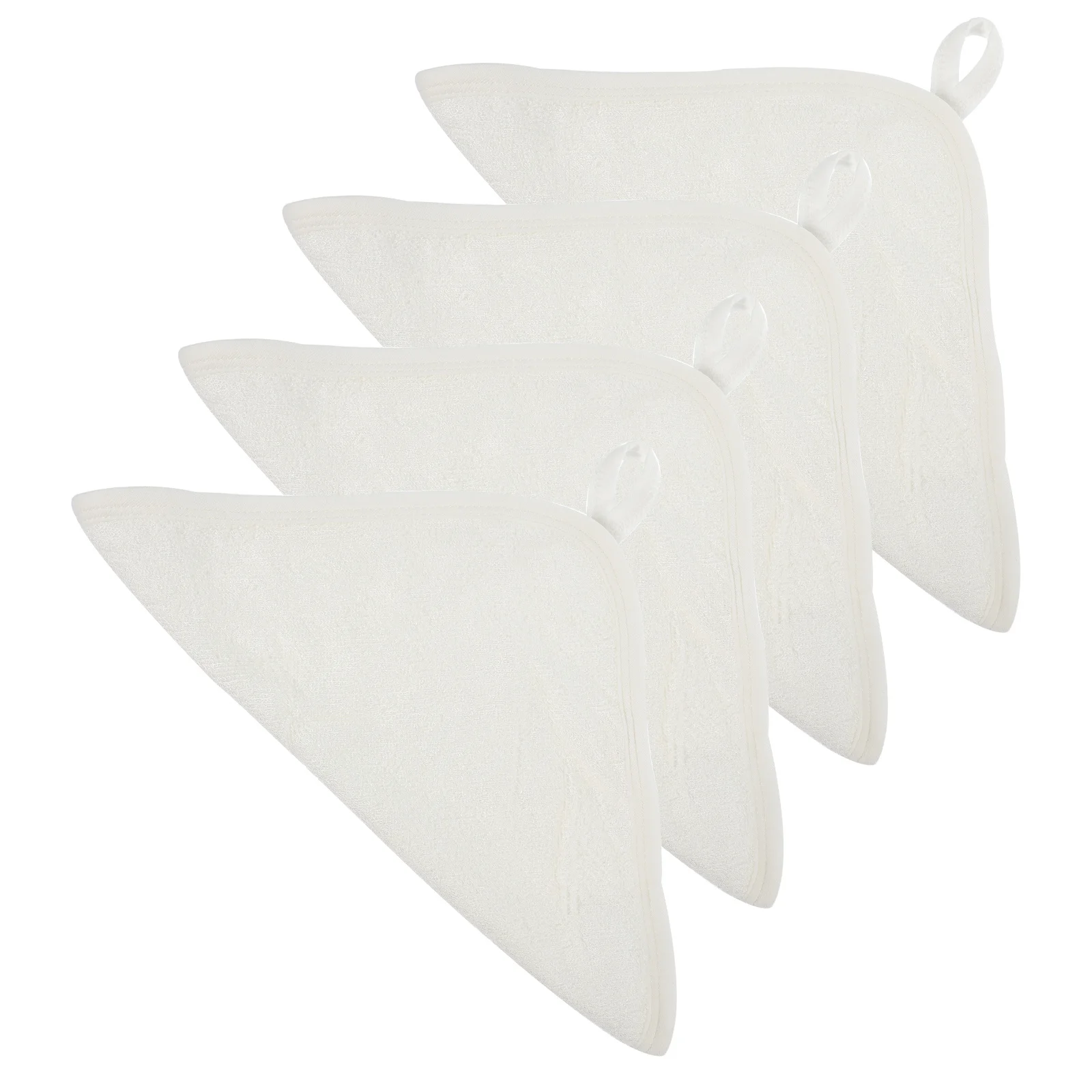 

4 шт. детские мочалки для новорожденных, впитывающее полотенце для лица, мягкий, удобный, безопасный материал, многоцелевое использование, домашняя ванная комната