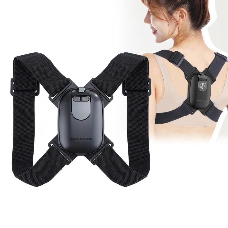 Intelligent Pose Corrector Trainer Strap Hunchback Adjustable Waist Spine Support Brace Back Intelligent Sensor Vibration Corset