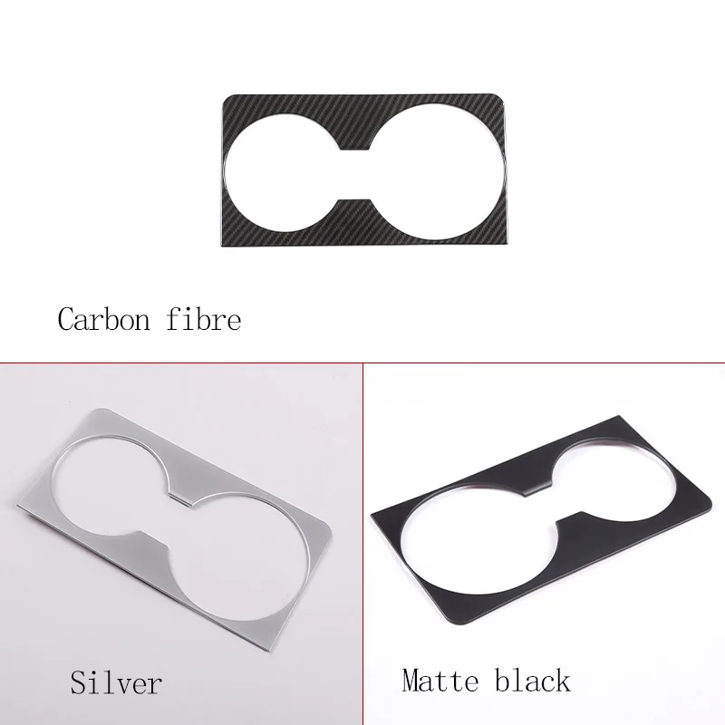 ABS Chrome For Range Rover Evoque 2019 2020 Cup Holder Decoration Frame Trim Car Accessories
