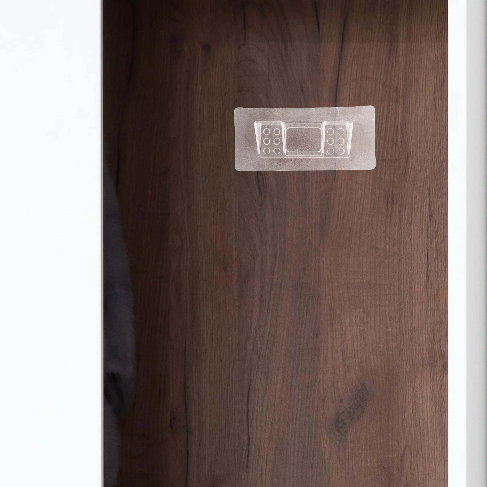 

10Pcs No-Trace Adhesive Shelf Brackets Self Adhesive Plastic Supports for Cabinets Wardrobes Adjustable Strong Hold Clear Pegs