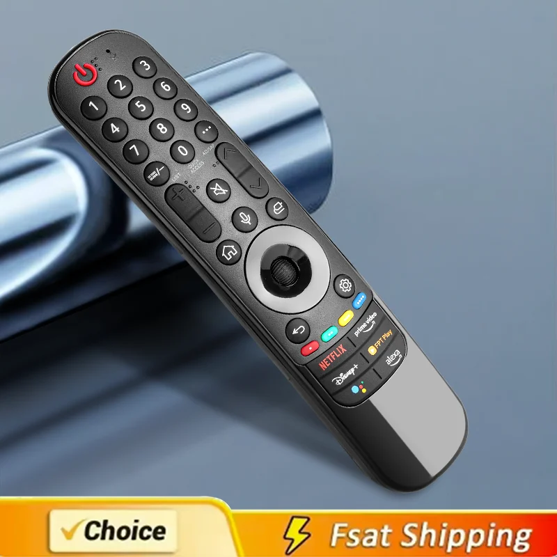 AKB76039905 MR22GA IR التحكم عن بعد للتلفزيون 2021-2022 نماذج UQ75 UQ80 UQ90 QNED99 QNED90 سلسلة مع NETFLIX PrimeVideo #1