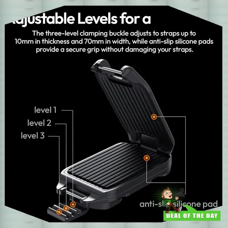 

24-Hour Delivery 2X Ulanzi UKA07 Uka Quick-Release Clip Kit For Camera Compatible With F38 Top Plate For Backpack Backpack Clip