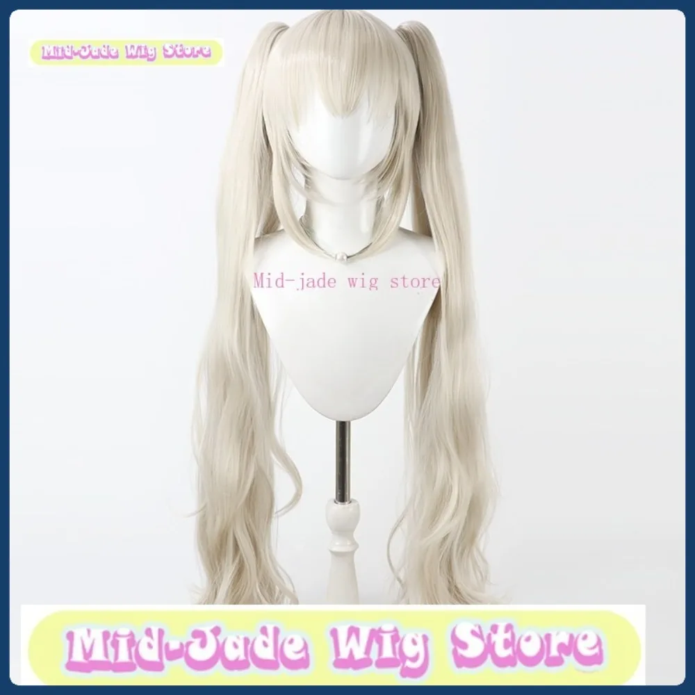 

Синтетический парик для косплея Azur Lane HMS Formidable, парик для Хэллоуина, аниме-парик для ролевых игр, цвет серебристо-зеленый (Mid-jade)