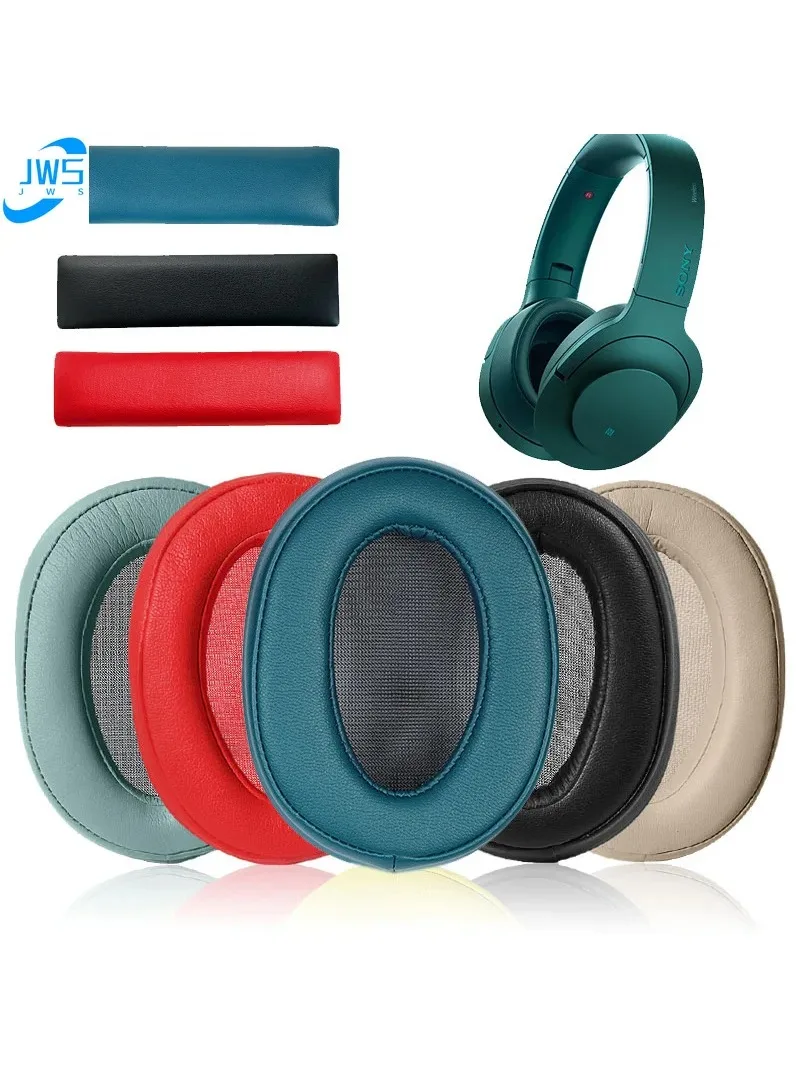 100ABN Ear Pads for SONY MDR-100ABN H900N WH-H900N  Headset Replacement Headphones Memory Foam Replacement Earpads Foam Ear Pads