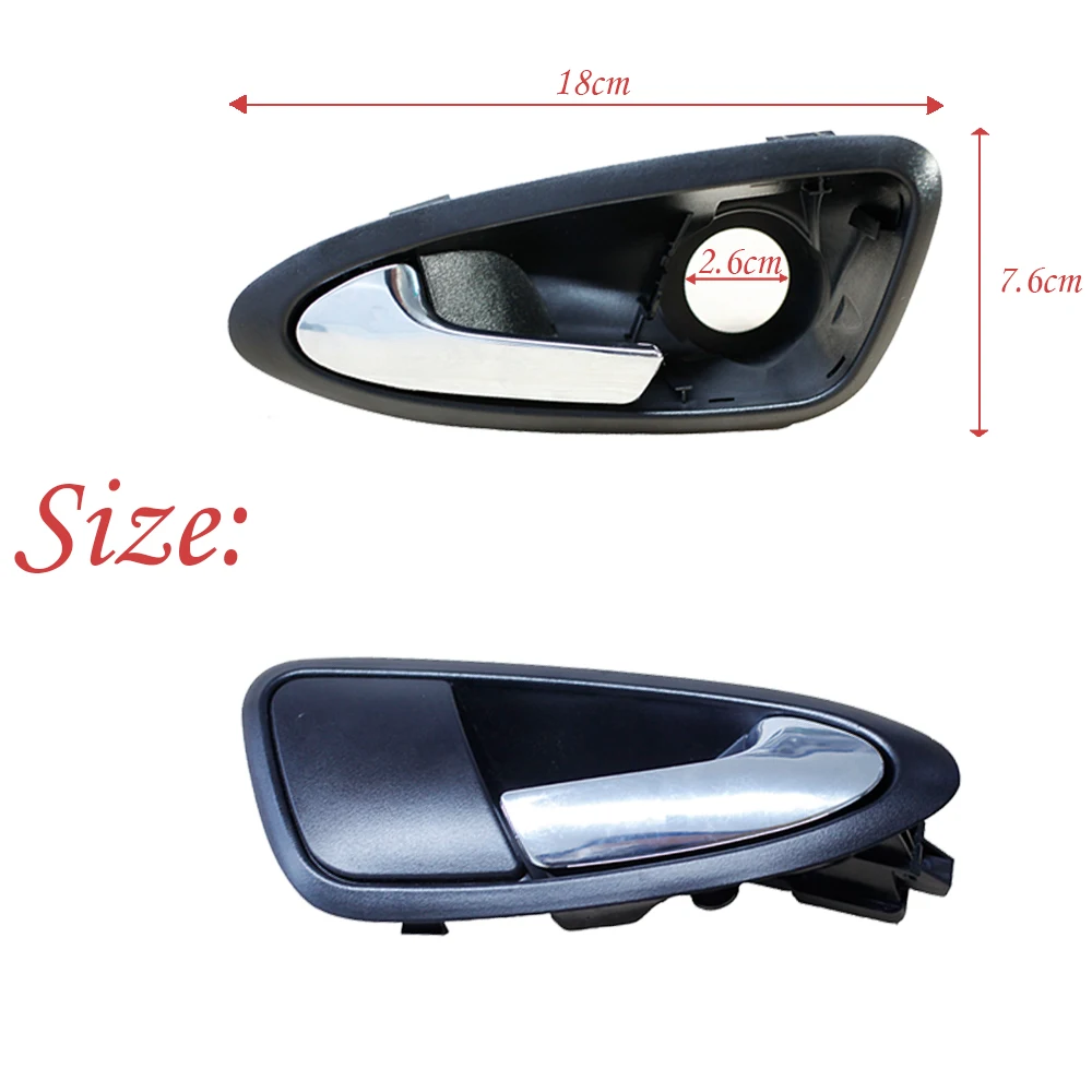 Interior Door Handle Left Right For Seat Ibiza 2009 2010 2011 2012 2013 2014 2015 Inner Handle 6J0837114A 6J1837113A