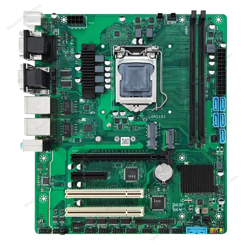 For the new B365 dual COM dual Gigabit network port industrial control main board B85 industrial main board B75 computer