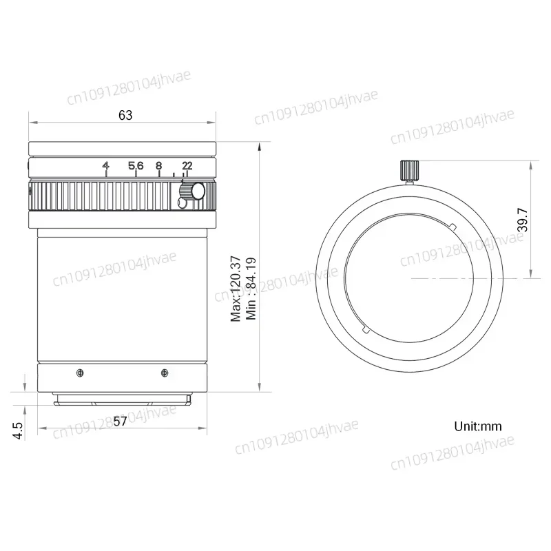 

In Stock 2025HIKROBOT MVL-LF8040M-F 80mm F4 Full-frame 56mm 29MP F-mount Industrial Camera FA Lens