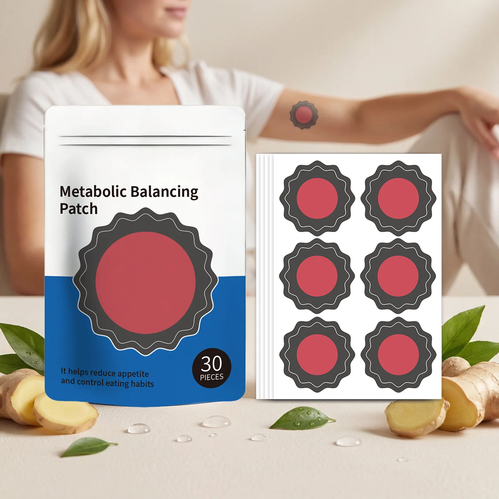 Patches | 30pcs Scientific Formula Controls Appetite & Boosts Metabolism Natural Plant-Based Fast-Acting Patch