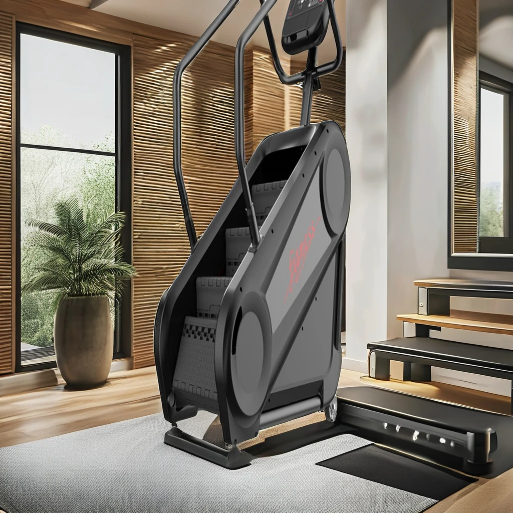 

High-Efficient Smart Electric Stair Climbing Machine Metal Body Fitness Equipment for Home Use for Stair Climbers