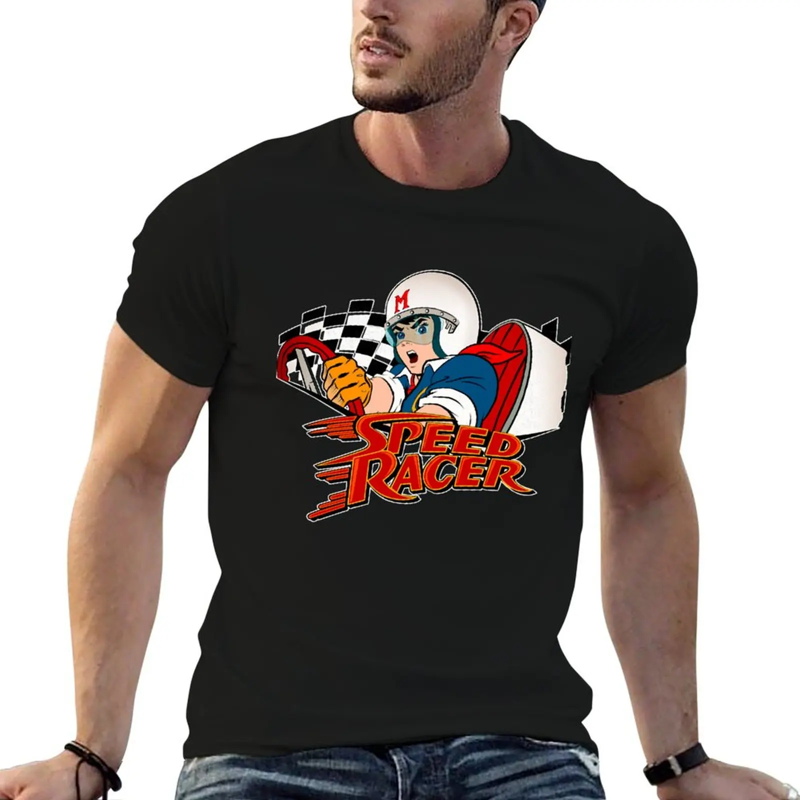 

People Call Me Speed Racer Movie- Meteoro Christmas T-Shirt cotton t shirt pack man t shirt graphic man t shirts for men T-Shirt