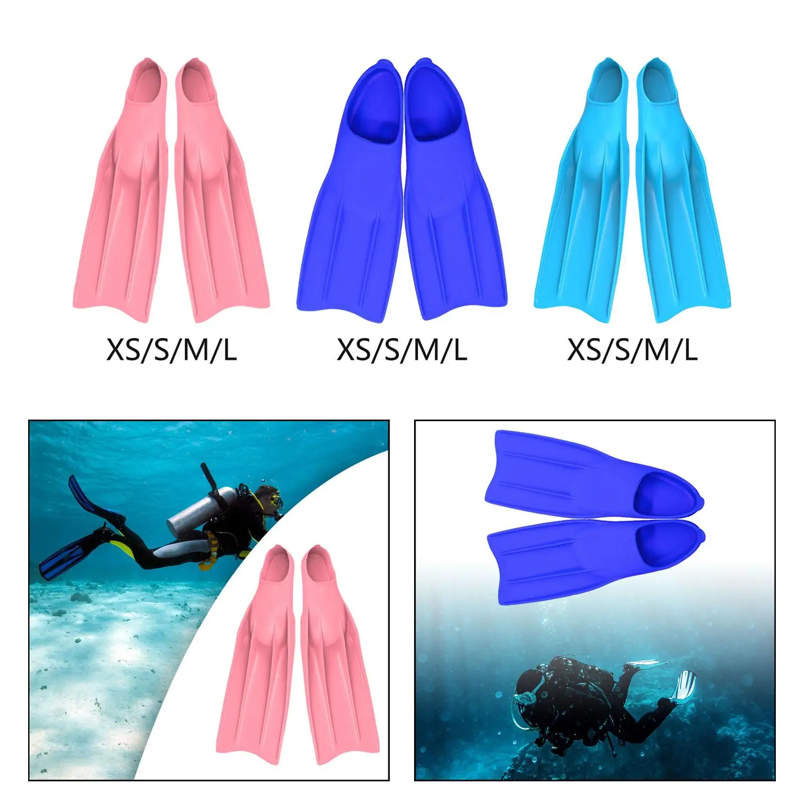 

Ласты для подводного плавания, ласты для плавания для мужчин и женщин, легкая дорожная обувь