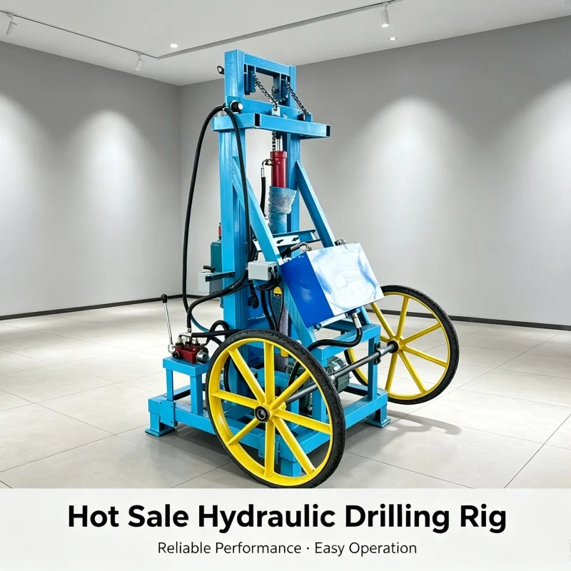 Customized Source‑supplied Movable Water Well Drilling Rig, Customizable Shallow Water Intake Drilling Equipment