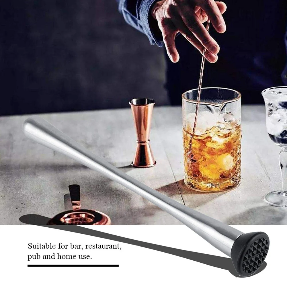【Flash-Deal!】Cocktail Muddler Fruit Mixer Cocktail Muddler Fruit Mixer Barware Tool For Home Use