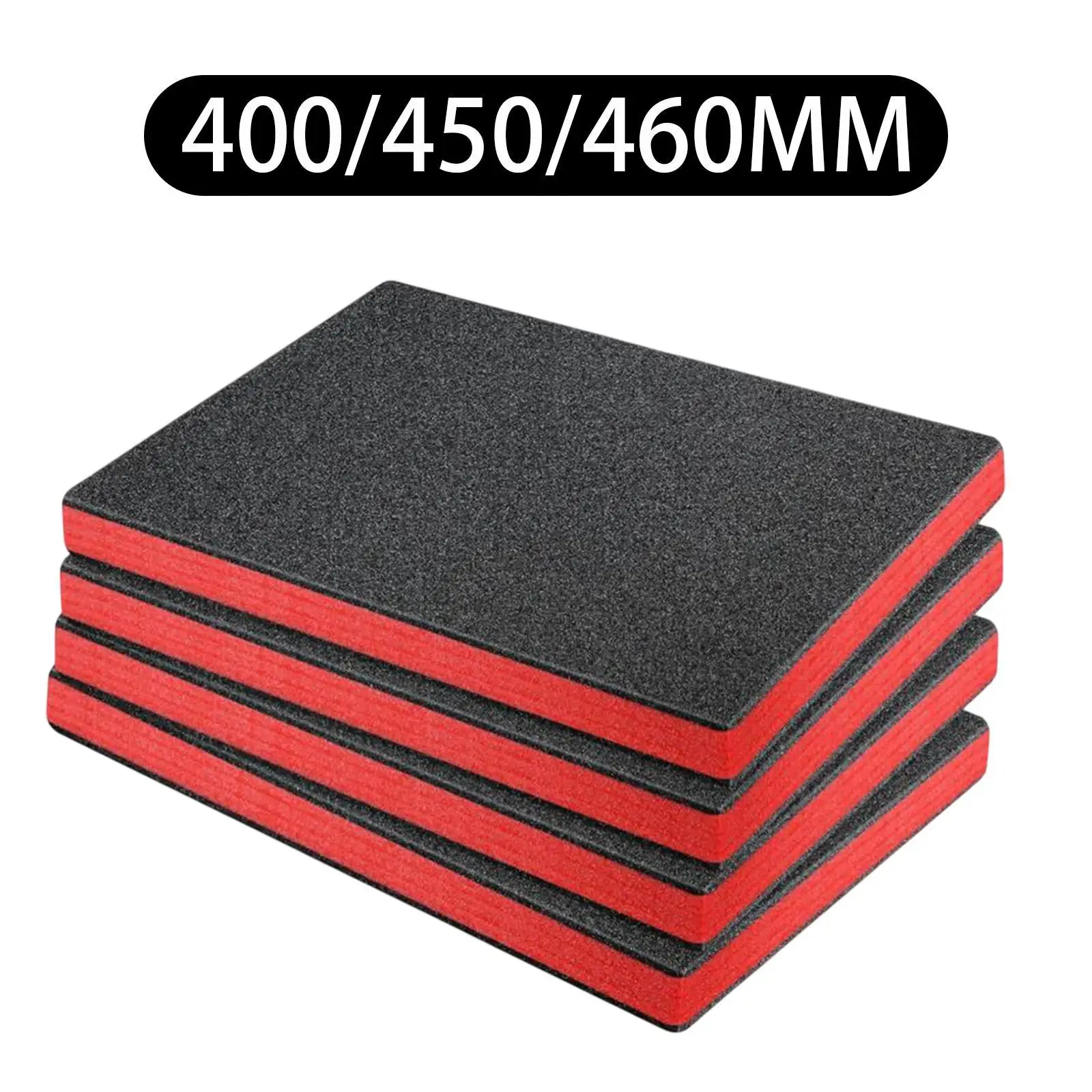 4 Pieces Foam Inserts for Cases Epe Foam Sheets Removable Non Slip Packing Foam