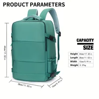 Hiking Backpack for Men and Women Laptop Backpack School Student Schoolbag, Casual Simple Travel Backpack 2