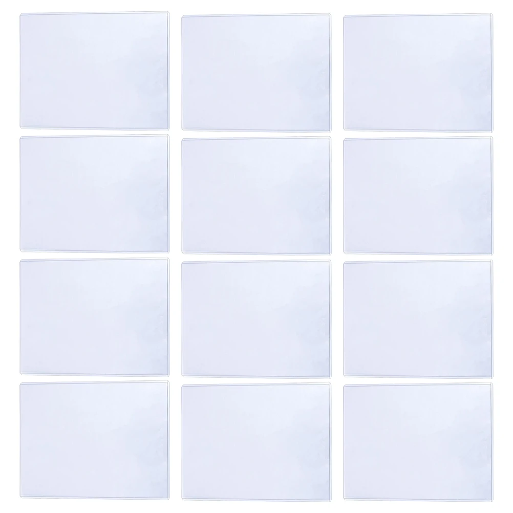 

12Pcs Photo Protective Sleeves Clear Portable Picture Covers Anti-Scratch Photo Display Holders Picture Sleeves