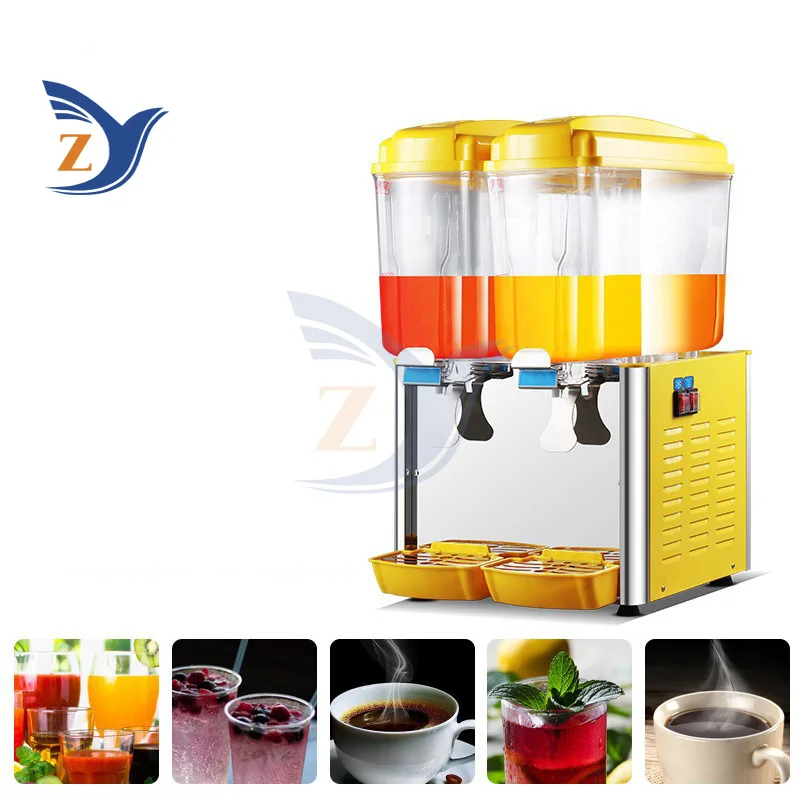 Cold Drink machine Commercial Hot Automatic Buffet Milk Tea Carbonated Beverage Double Cylinder Multi-function Intelligent Shop