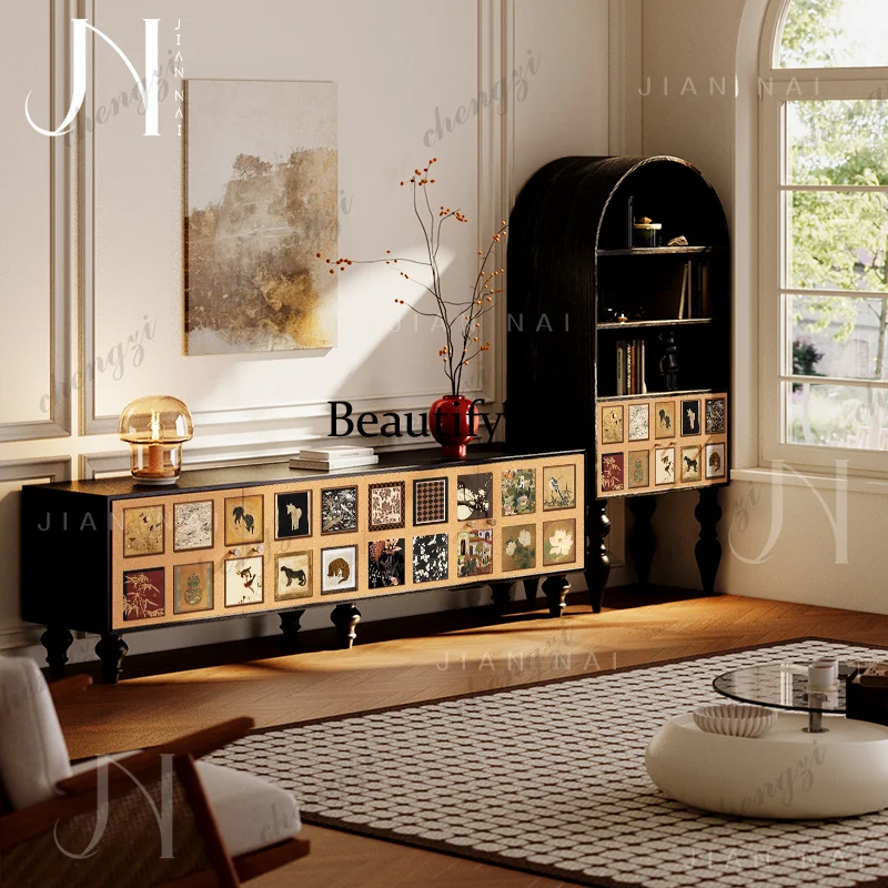 Accent Luxury Living Room Cabinets Display Nordic Corner Storage Cabinets Drawers Curio Craft Armoires De Salon Home Furniture