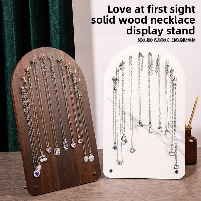 Creative Jewelry Display Stand Necklace Jewelry Hanger Collarbone Chain Necklace Window Display Live Stall